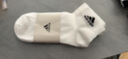 阿迪达斯（adidas）男袜女袜 2025新款中筒白袜子健身训练休闲袜透气低帮短袜中袜 黑白灰/透气/三双装 【S】建议鞋码:35-38/22-24cm 实拍图