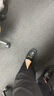 达芙妮乐福鞋女英伦2025新款一脚蹬黑色厚底秋季女鞋子小皮鞋单鞋 实拍图