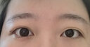 博士伦（Bausch Lomb）蕾丝明眸 单色蕾丝 自然时尚彩色美瞳隐形眼镜日抛5片装 琥珀蜜棕 单色棕 800度 实拍图