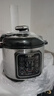 半球304不锈钢电压力锅家用0涂层无涂层多功能智能预约焖煮炖锅大容量压力锅小型316母婴级高压电饭煲 4L 双胆（304钢胆+黑晶胆） 实拍图