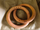 山迪乾坤圈阴阳环真桃木手镯整木雕刻男女士文玩手把件随身道家用品 中号（内径7） 实拍图