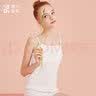 顶瓜瓜儿童内衣发育期纯棉女童大童吊带背心少女文胸一阶 白145/70 实拍图