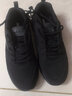 安踏男鞋运动鞋男冬季皮面防泼水软底跑步鞋子男士减震轻便旅游鞋慢跑 【人气款皮面防泼水】黑 39 实拍图