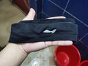 李宁（LI-NING）运动发带男女跑步健身运动头带透气吸汗发带369-1 黑色 实拍图