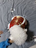 华元宠具（hoopet）小狗狗过年唐装喜庆衣服小型犬四脚泰迪比熊吉娃娃宠物秋冬季服装 双层加厚四脚唐装 XL:参考体重10-14斤 实拍图