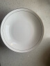 陶相惠 骨瓷饭盘菜盘家用8寸深盘10只装中式餐具组合套装陶瓷简约盘子套装可微波炉 晒单实拍图