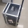 驰明便携滑轮拉杆箱铝合金工具箱 五金仪器设备箱 定制模型收纳运输箱 029黑色加棉万向轮45x36x23cm 实拍图