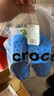 crocs卡骆驰贝雅儿童洞洞鞋男女童户外包头沙滩鞋拖鞋/207013/207012 海蓝-456 33 (200mm) 实拍图