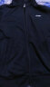李宁（LI-NING）外套运动卫衣运动服春季款宽松大码针织长袖休闲开衫立领上衣男子 黑色 开衫运动服(店长推荐） XL/180(建议150-160斤) 晒单实拍图