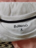 班尼路（Baleno）新疆棉T恤男 夏季棉质圆领短袖上衣宽松打底衫男情侣款 88902284 01W L 实拍图