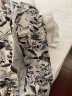 RLZN胖子大码国潮印花短袖花衬衫男夏季潮牌冰丝宽松海边度假半袖衬衣 花色 4XL185-205斤 晒单实拍图
