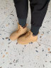 他她（TATA）商场同款马丁靴女大黄靴短靴靴子新款女靴WLE01CD2 棕色（单里） 38 晒单实拍图