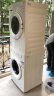 美的（Midea）洗烘套装 10公斤滚筒洗衣机全自动+热泵烘干机 蒸汽除菌 除螨除潮 毛屑过滤MG100V11F+11F 实拍图