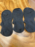 无印良品 MUJI 男式 合脚直角 运动船袜 袜子 男袜 DAC01A2S 炭灰色 25-27cm/40-44码 实拍图