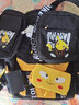 初高中学生书包男孩子背包年级三四五六年级小学生轻便简约潮流时尚护脊减负双肩包女发夜光旅游包新款卡通 嘻哈(买一配六) 实拍图