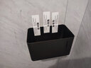 穆西卡（MUXIKA）卫生间纸巾盒马桶旁边置物架厕所洗手间卷纸架免打孔大号收纳盒 抽纸盒（灰色）双层 实拍图