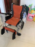 KARMA康扬轮椅超轻量可折叠轻便老年人残疾铝合金高端便携免充气小轮旅行家用手动轮椅车KM-2501 实拍图
