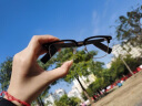 康普奇（Compucci） 蓝牙眼镜骨传导概念智能太阳眼镜蓝牙耳机半开放式音效可更换镜片休闲眼镜 细金框1【磁吸充电*可换镜片*立体音】 标配 实拍图