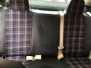 韩一苏格兰全包汽车座套适用于大众POLO高尔夫6/7/8宝来捷达专用坐垫 黑色织物#苏格兰纹织物 晒单实拍图