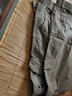 莱恩博格纯棉裤子多口袋工装裤男士宽松春季薄款休闲裤纯色长裤直筒加大码 2011/土黄色 L【适合120-140斤体重】 实拍图