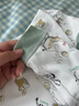 欧孕（OUYUN）全棉保暖内衣套装宝宝秋衣护肚春秋四季可用春夏 原始草原 90cm【建议身高 85cm-95cm】 实拍图