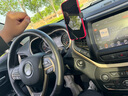 松占（SONGZHAN）吉普JEEP指南者自由光侠牧马人大指挥官大切诺基汽车专用手机支架 16-18款自由光专用【高雅黑】 实拍图