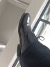 卡帝乐鳄鱼（CARTELO）英伦牛皮商务正装休闲男士低帮系带皮鞋男2511 黑色 增高版 39 实拍图