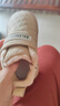 婧麒（JOYNCLEON）2025冬季婴幼儿学步鞋加绒保暖软底防滑儿童棉鞋0到3岁宝宝鞋 杏色055加绒 二棉款 15 cm内长适用脚长14cm 实拍图