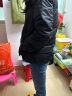 马克印象2025秋冬新款羽绒服女短款立领休闲百搭90白鸭绒小个子时尚外套女 DH106   黑色 S （80-100斤） 实拍图