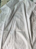 烈焰战队医生用白大褂 男女夏季薄款短袖医院工作服护士服 学生化学实验服 短袖涤棉白大褂 160（建议90-115斤） 实拍图