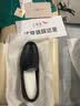 红蜻蜓男鞋套脚皮鞋男加绒保暖商务休闲鞋男秋冬单鞋 WTA214151A 实拍图