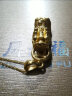 周六福（ZLF）黄金吊坠男女款3D硬金貔貅铜钱吊坠吉祥貔貅 定价 2.1g 实拍图