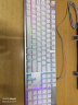 惠普（HP） 键盘机械手感键盘鼠标套装有线电竞游戏背光吃鸡笔记本台式电脑外设办公朋克网吧三件套 经典白-彩光 实拍图