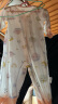 舒贝怡2件装婴儿衣服纯棉连体衣新生儿宝宝哈衣爬服新夏季薄款 粉色73CM 晒单实拍图