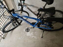 飞鸽（FLYING PIGEON）山地自行车成人男女变速山地车青少年中小学生车越野户外骑行单车 【高碳钢】G8002代-辐条轮-粉色 27.5寸轮组（适合170-190cm） 24速标准版 实拍图