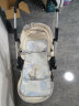 酷贝乐（coballe）婴儿推车可坐可躺双向婴儿车轻便折叠儿童高景观新生宝宝bb手推车 极光白(轻巧便携+全罩遮阳) 实拍图
