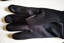 慕熙威尔（MUXIWEIER） 骑行手套秋冬季男女触摸屏户外运动山地车防滑保暖骑行装备穿戴装备 黑色 实拍图