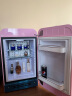 SMEG斯麦格 意大利原装进口 复古冰箱迷你家用小冰箱 节能电冰箱 美妆化妆品FAB5 少女粉 实拍图