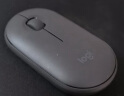 罗技（Logitech）LOGITECH PEBBLE鼠标 无线蓝牙鼠标 办公静音鼠标 女性鼠标对称鼠标 鹅卵石造型 石墨黑 实拍图