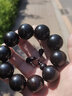 京营有道 印尼黑檀木手串2.0男佛珠108乌木沉香紫光檀香情侣女手链饰品 黑檀25mm*10颗/礼盒装 实拍图