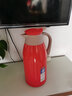 畅安家用保温水壶热水瓶大容量保温壶暖瓶办公室茶瓶开水瓶宿舍暖水壶 创意红1.9L 实拍图