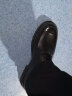 老人头（LAORENTOU）皮鞋男头层皮大头鞋经典商务皮鞋厚底正装皮鞋 522010119 黑 41 晒单实拍图