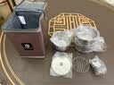 CAMPINGMOON柯曼蒸屉蒸笼笼屉科曼304不锈钢户外蒸屉小笼包蒸笼雪拉蒸屉S362 【S369加深大碗+蒸屉*2+盖+包】 实拍图