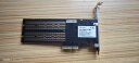 EB-LINK PCIe X4转M2扩展卡40Gbps双口M.2接口NVMe转接卡SSD固态硬盘双盘位免主板拆分 晒单实拍图