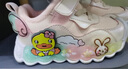 B.Duck小黄鸭童鞋女童运动鞋冬季闪灯发光保暖鞋亮灯二棉鞋5010A粉色25 实拍图
