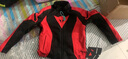 DAINESE/丹尼斯 AIR CRONO 2 TEX夏季骑行摩托车通风透气赛车机车骑士服 77F/黑红 48 实拍图