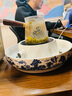 瓷牌茗茶具 玻璃茶壶茶杯茶具套装家用电陶炉茶盘整套茶具办公室煮茶器 白几何电炉+圆形锤纹壶11件+茶盘 实拍图
