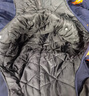 北沐晨冷库冻库专用防寒服套装工作服加厚棉衣棉裤背带裤男劳保服棉大衣 藏蓝色 XL /175 实拍图