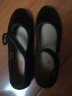 回力女鞋老北京布鞋黑色工作鞋单鞋礼仪酒店广场舞鞋妈妈鞋 WLY-908 坡跟黑色 36 实拍图