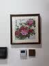 紫腾随轩新中式牡丹花开富贵装饰画客厅餐厅背景墙画卧室床头挂画壁画 图13 40*40cm（有机玻璃） 实拍图